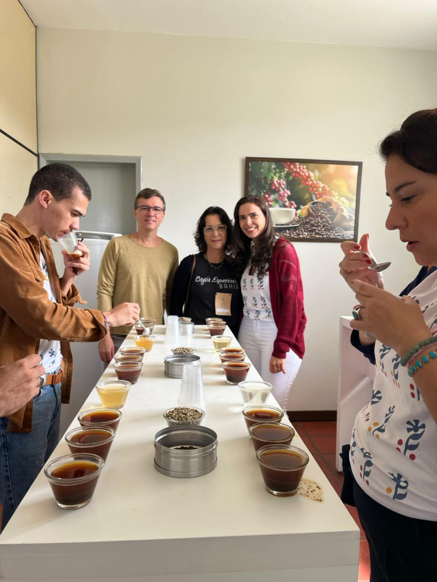 Conexão com os cafés da Bahia!